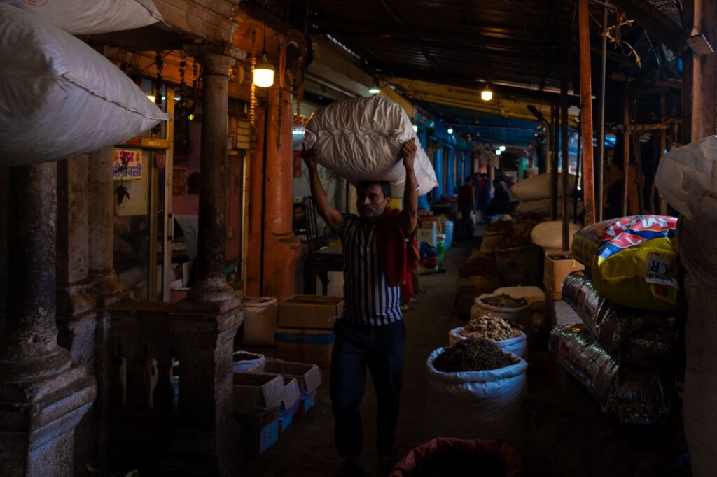 Gewürzmarkt in Old Delhi